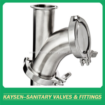 Sanitary Y-ball check valve
